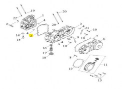 spaccato, guarnizione N. 2 300cc
